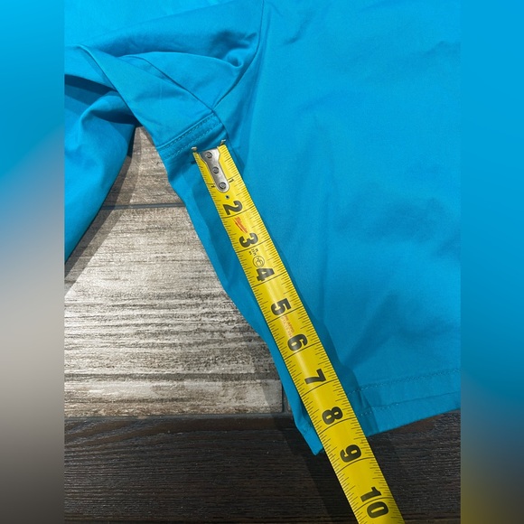 🩵LIZ CLAIBORNE Flexi-Fit Waistband Turquoise Cotton Shorts Plus Size 24W NWT🩵 - Picture 4 of 9